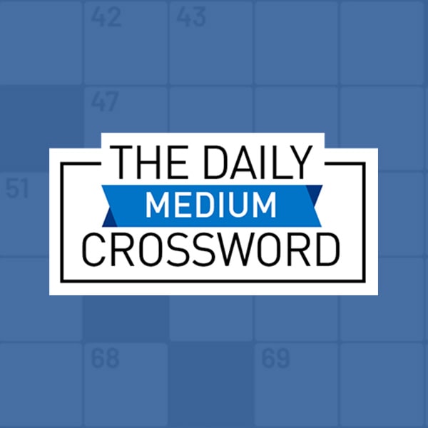Daily Medium Crossword Free Online Game GameLab